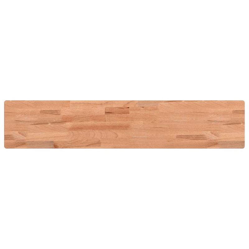 Foto van Vidaxl wandschap 100x20x1,5 cm massief beukenhout