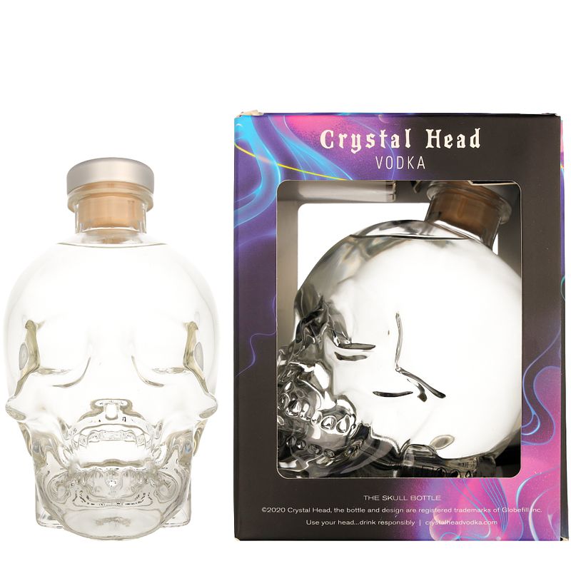 Foto van Crystal head 70cl wodka + giftbox