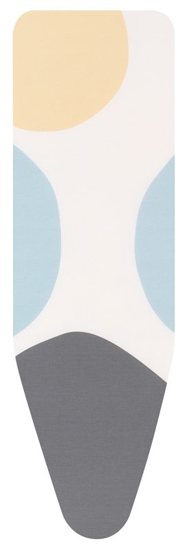 Foto van Brabantia perfectflow strijkplankhoes c, 124x45 cm - spring bubbles