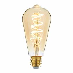 Foto van Highlight lamp led st64 4w 180lm 2200k dimbaar amber