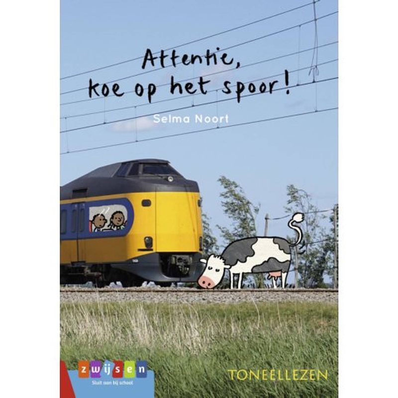 Foto van Attentie, koe op het spoor! - toneellezen