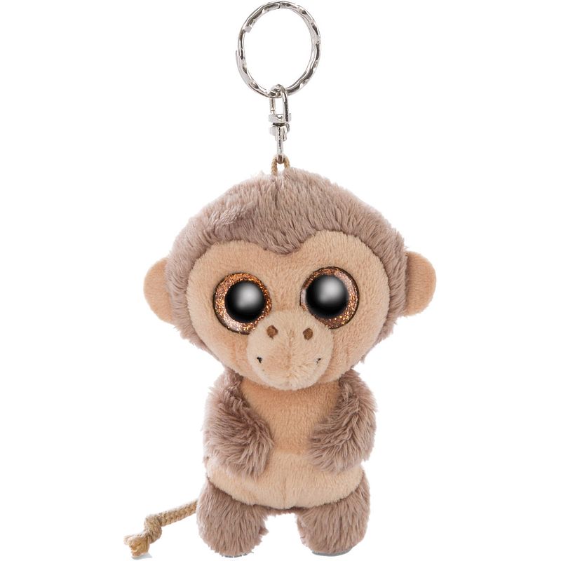 Foto van Nici sleutelhanger monkey hobson 9 cm polyester beige/bruin