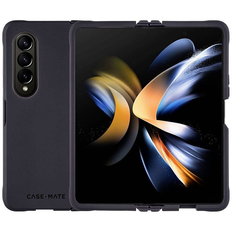 Foto van Case-mate tough backcover samsung galaxy z fold4 zwart