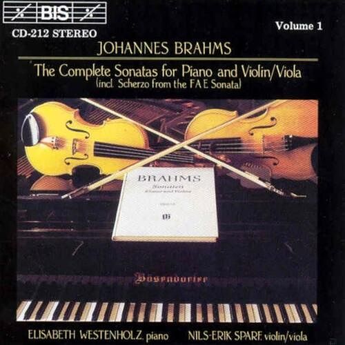 Foto van Brahms: complete sonatas for piano and violin/viola vol. 1 - cd (7318590002124)