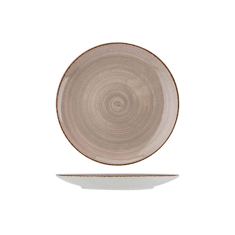 Foto van Cosy&trendy granite taupe dinerbord - ø 27 cm - set-6