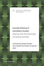 Foto van Transfer thinking in translation studies - ebook (9789461663726)