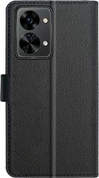 Foto van Xqisit wallet case oneplus nord 2t book case zwart