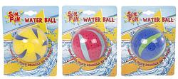 Foto van Van manen sun fun water ball - stuitert op het water