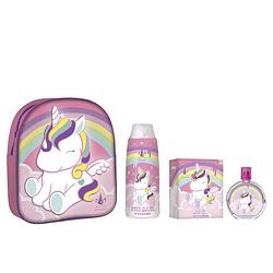 Foto van Eau my unicorn geschenkset - eau de toilette 50 ml & douchegel 300 ml - met rugzak