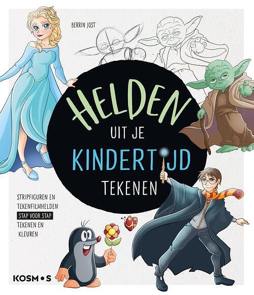 Foto van Helden uit je kindertijd tekenen - berrin jost - ebook (9789043923026)