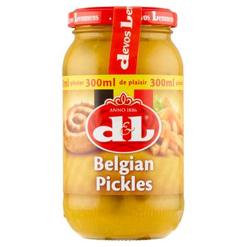 Foto van D&l belgian pickles 300ml bij jumbo