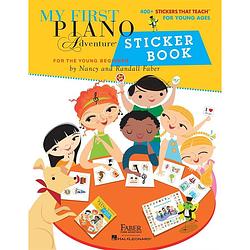 Foto van Hal leonard my first piano adventure sticker book for the young beginner