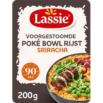 Foto van Lassie poke bowl rijst sriracha k&k 250g bij jumbo