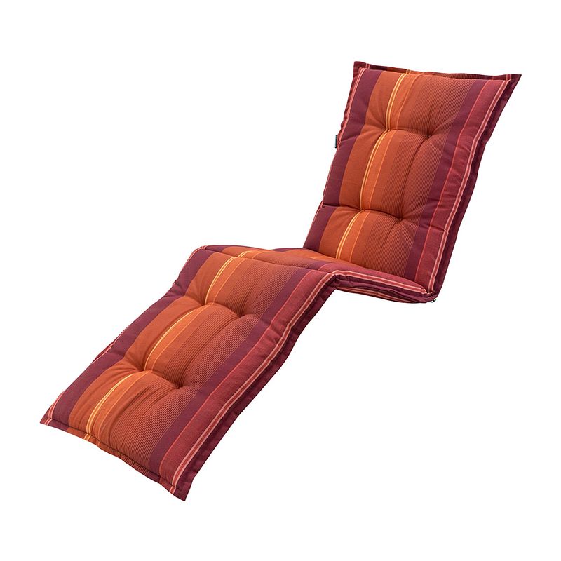 Foto van Madison - ligbedkussen - stef bordeaux - 200x60 - rood