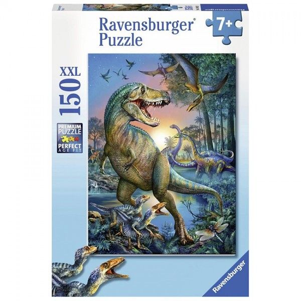 Foto van Ravensburger puzzel reus uit de oertijd dino (150 xxl)