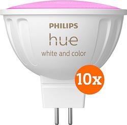 Foto van Philips hue spot white and color mr16 10-pack