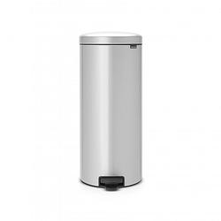 Foto van Brabantia newicon pedaalemmer 30 liter met kunststof binnenemmer - metallic grey