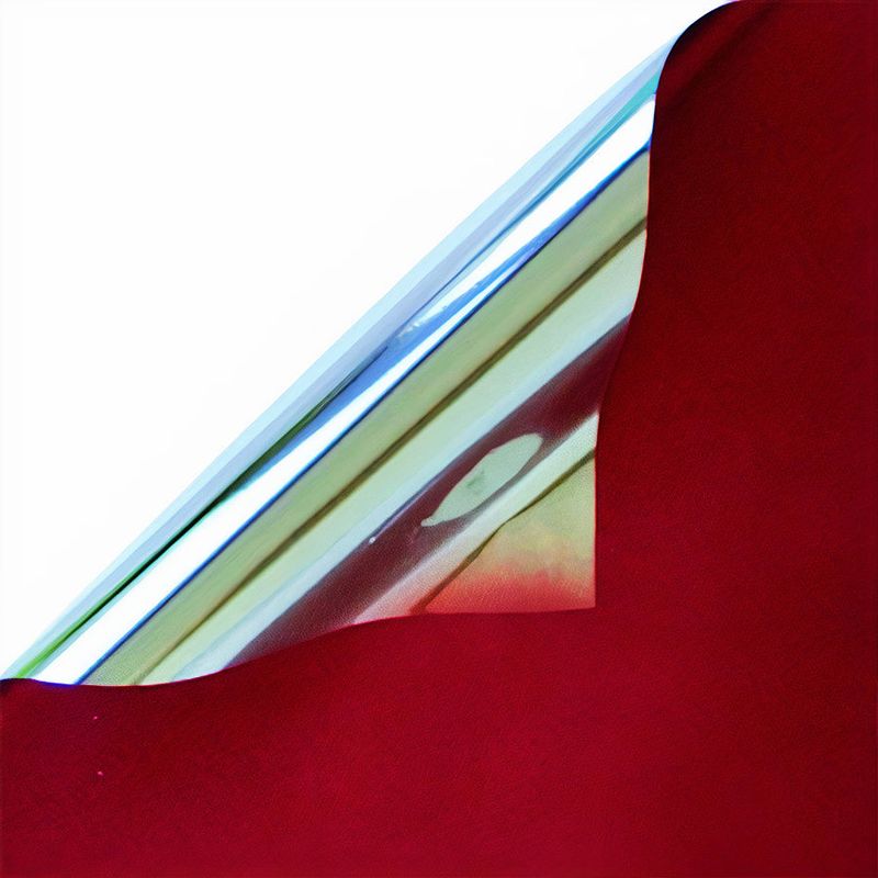 Foto van Verhaak cadeaufolie metallic 200 x 70 cm rood