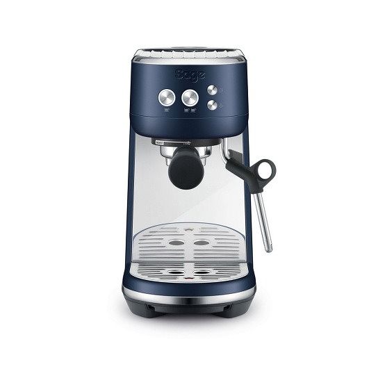 Foto van Sage the bambino ses450dbl espresso apparaat blauw