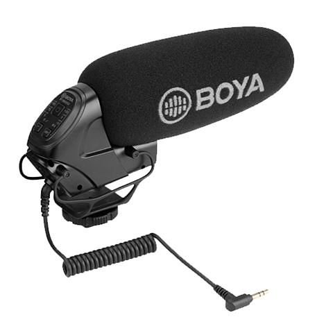 Foto van Boya video camera shotgun richtmicrofoon by-bm3032