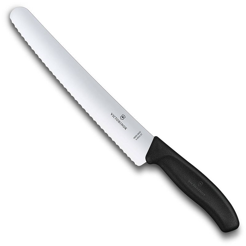 Foto van Victorinox swissclassic bakkersmes - 22cm - zwart