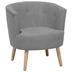 Foto van Beliani odenzen fauteuil polyester 57 x 64 cm