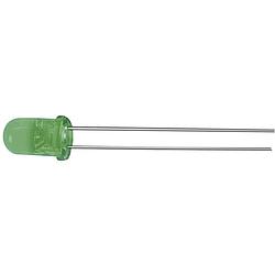 Foto van Kingbright l-7104cgck bedrade led groen rond 3 mm 350 mcd 34 ° 20 ma 2.1 v