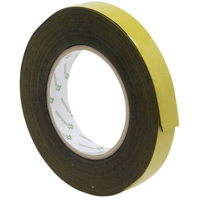 Foto van Swg 9850101275 dubbelzijdige tape zwart (l x b) 10 m x 12 mm 1 stuk(s)