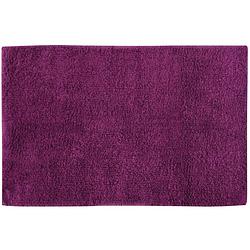 Foto van Msv badkamerkleedje/badmat voor op de vloer - paars - 45 x 70 cm - badmatjes