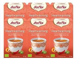 Foto van Yogi tea heartwarming voordeelverpakking