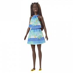 Foto van Mattel barbiepop barbie loves the ocean meisjes 29,2 cm blauw