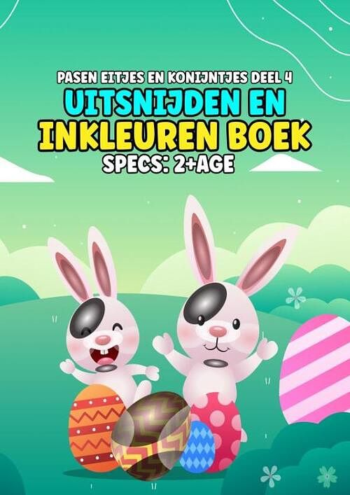 Foto van Pasen eitjes en konijntjes deel 4 - dhr hugo elena - paperback (9789403693170)