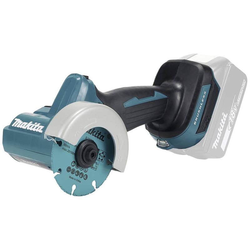 Foto van Makita dmc300z haakse accuslijper zonder accu, zonder lader 18 v