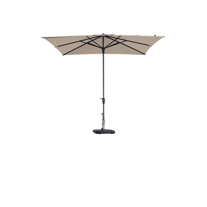 Foto van Madison parasol syros luxe - ecru - 280x280 cm