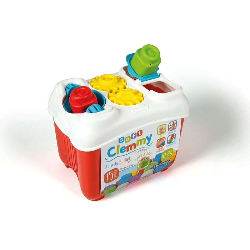 Foto van Clementoni baby clemmy activity emmer 16-delig