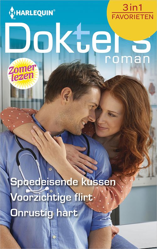 Foto van Spoedeisende kussen ; voorzichtige flirt ; onrustig hart - sue mackay, caroline anderson, leonie knight - ebook