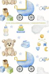 Foto van Mijn kraambezoekboek / geboorteboek | geschikt als kraamcadeau meisje en kraamcadeau jongen - gold arts books - paperback (9789464650082)