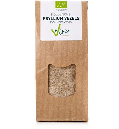 Foto van Vitiv biologische psyllium vezels