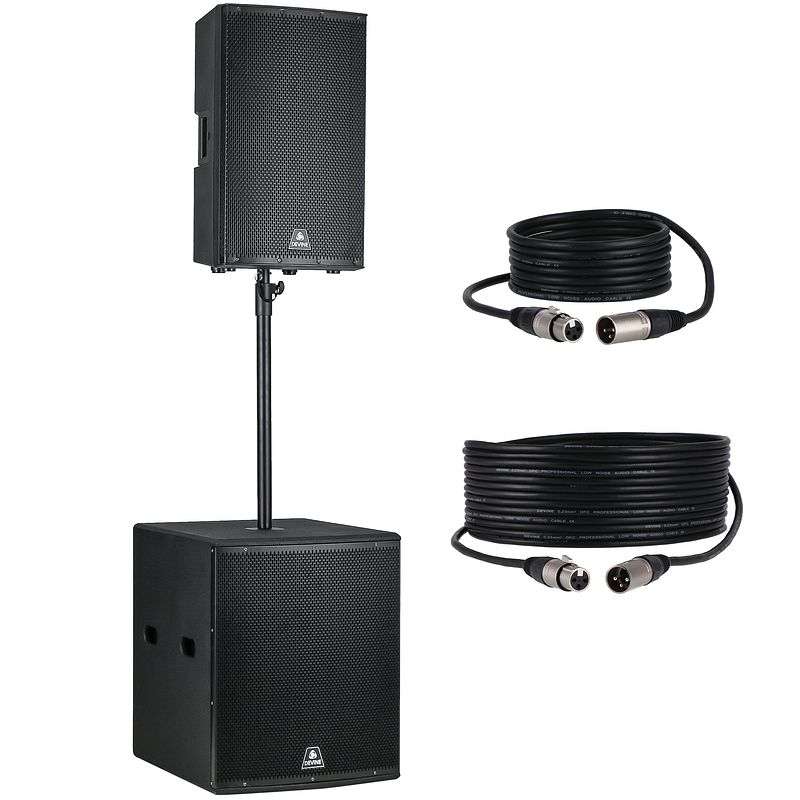 Foto van Devine onyx 18sa + 15a speakerset