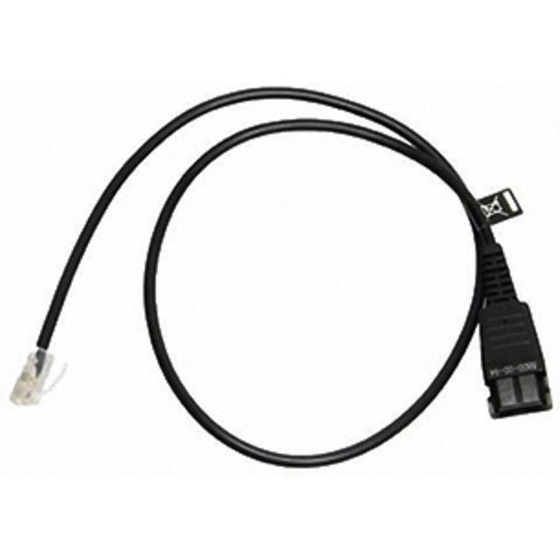 Foto van Jabra 8800-00-94 telefoonheadset kabel 0.50 m zwart