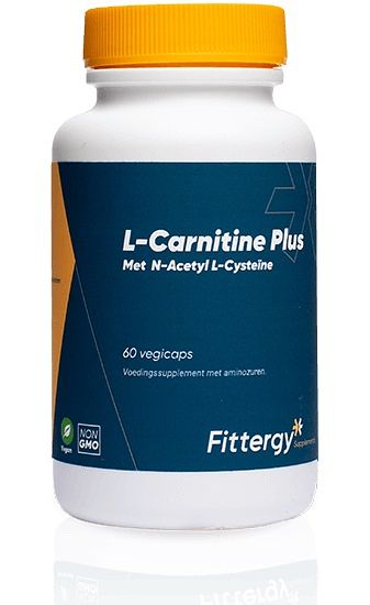 Foto van Fittergy l-carnitine plus capsules