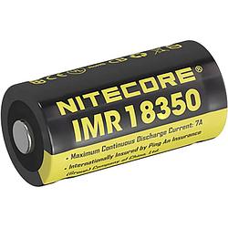 Foto van Nitecore imr 18350 speciale oplaadbare batterij 18350 li-ion 3.7 v 700 mah