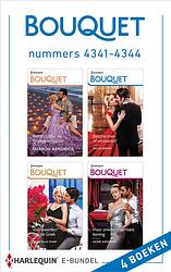 Foto van Bouquet e-bundel nummers 4341 - 4344 - chantelle shaw - ebook (9789402556032)