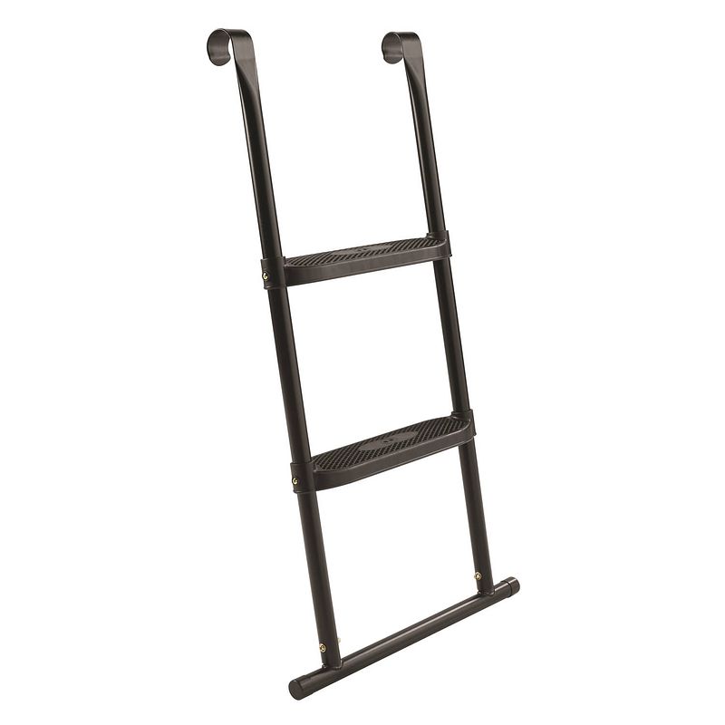 Foto van Salta ladder voor trampoline met 2 treden - 95 x 15 cm - zwart