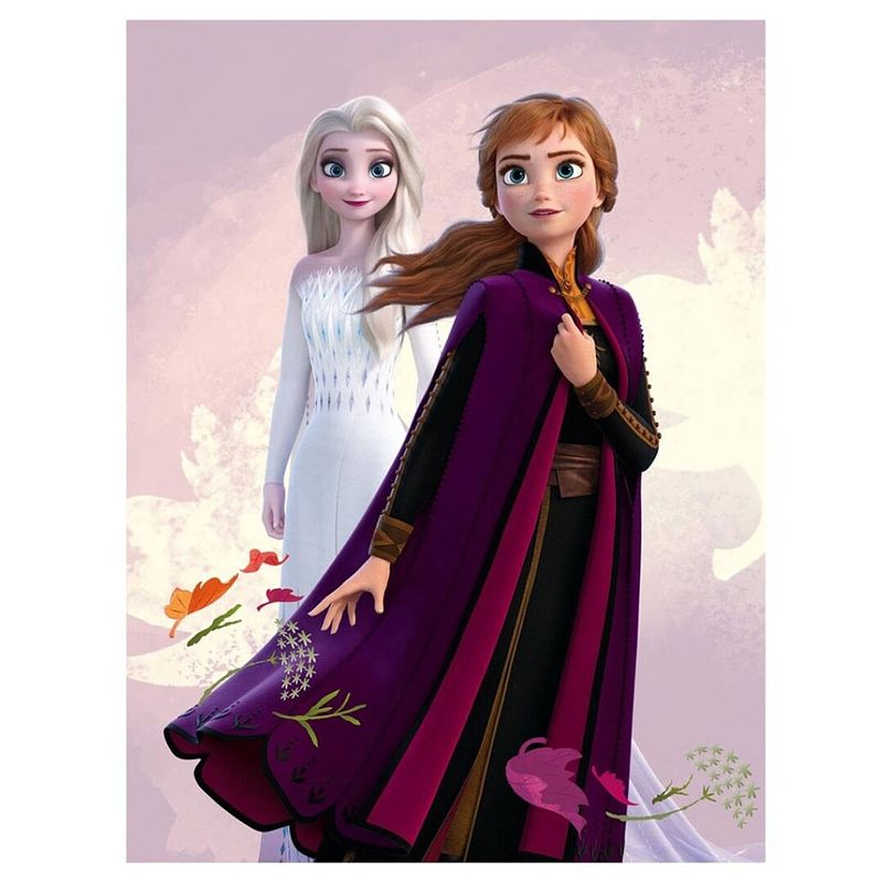 Foto van Disney frozen fleece deken sisters - 140 x 100 cm - polyester