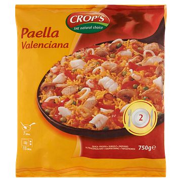 Foto van Crop'ss paella valenciana 750g bij jumbo