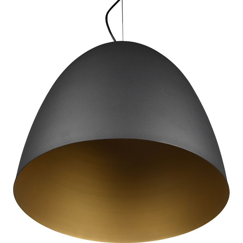 Foto van Hanglamp tilda zwart-goud excl. fitting 1x e27 4,9w