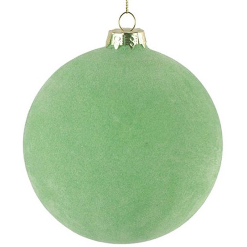 Foto van Non-branded kerstbal yana 10 cm glas groen