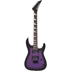 Foto van Jackson js series dinky arch top js32q dka ht trans purple burst elektrische gitaar