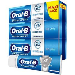 Foto van Oralb gezond wit tandpasta 3x75ml bij jumbo